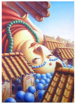 Fallen Buddha Giclee Edition 18x22