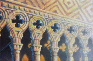 "Doges Palace II" (Study) 8" X 12" oil on canvas 2004