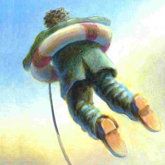 Floating Life-ring - download print printable at 5x5 and 8x8 inches